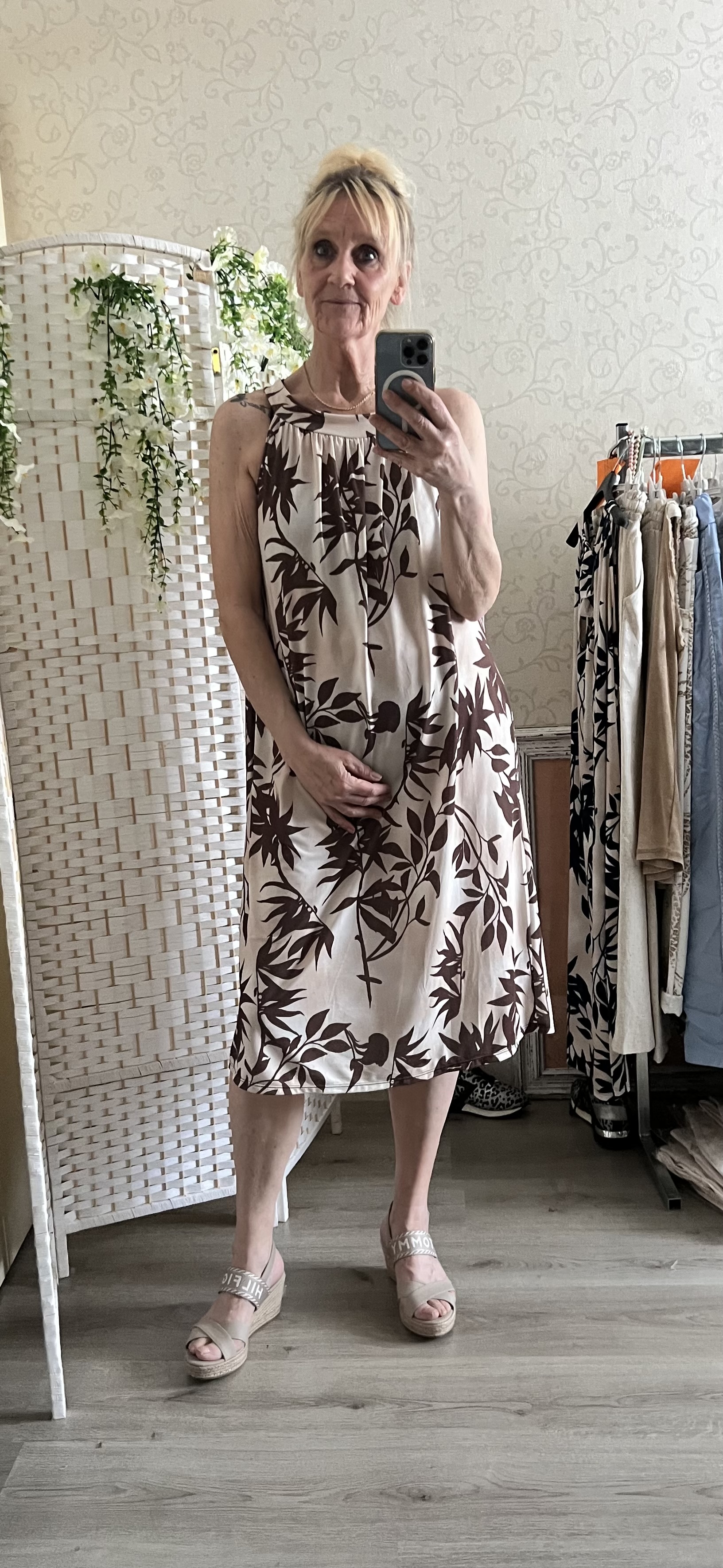 Halter jurk Sonia