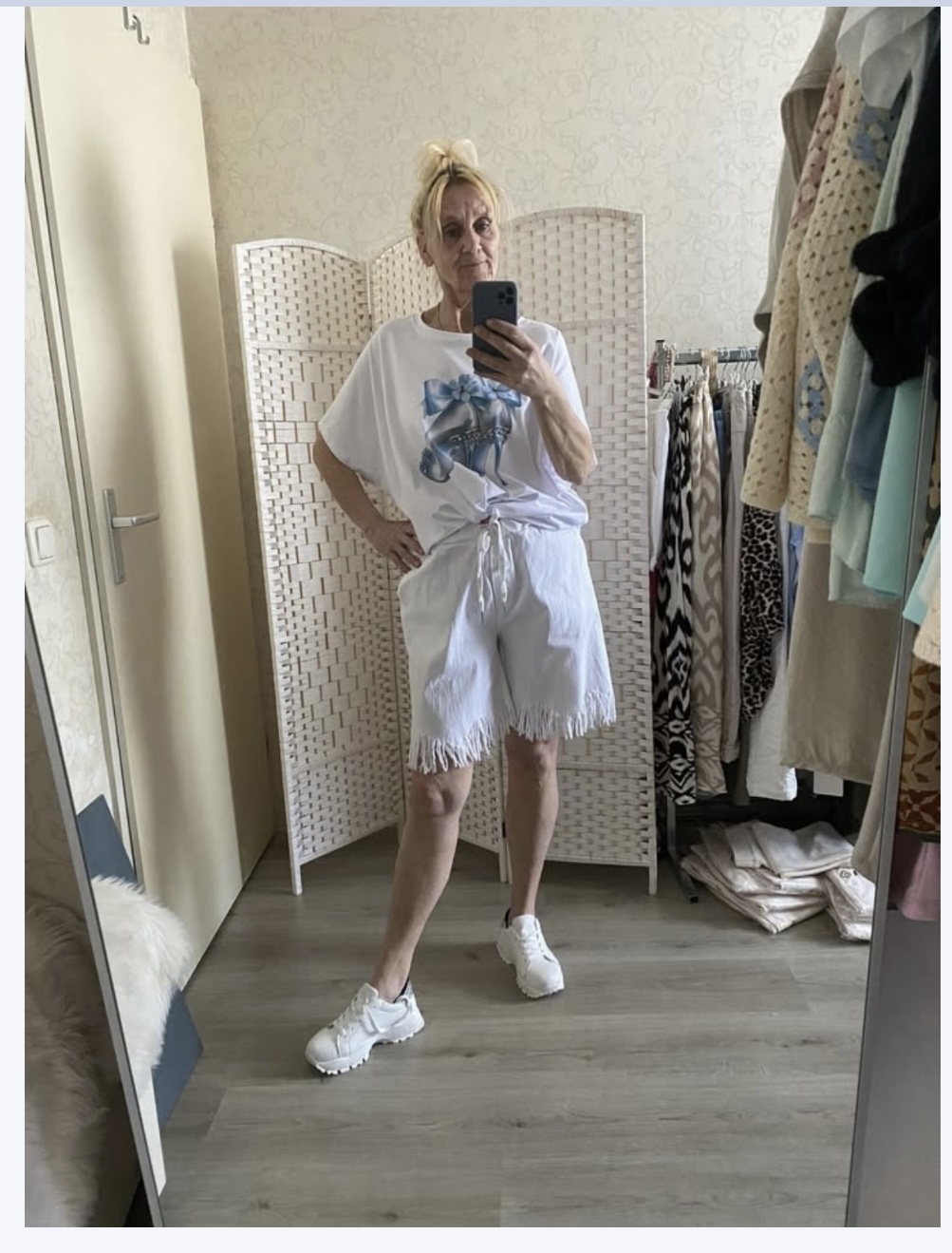 Korte broek franje