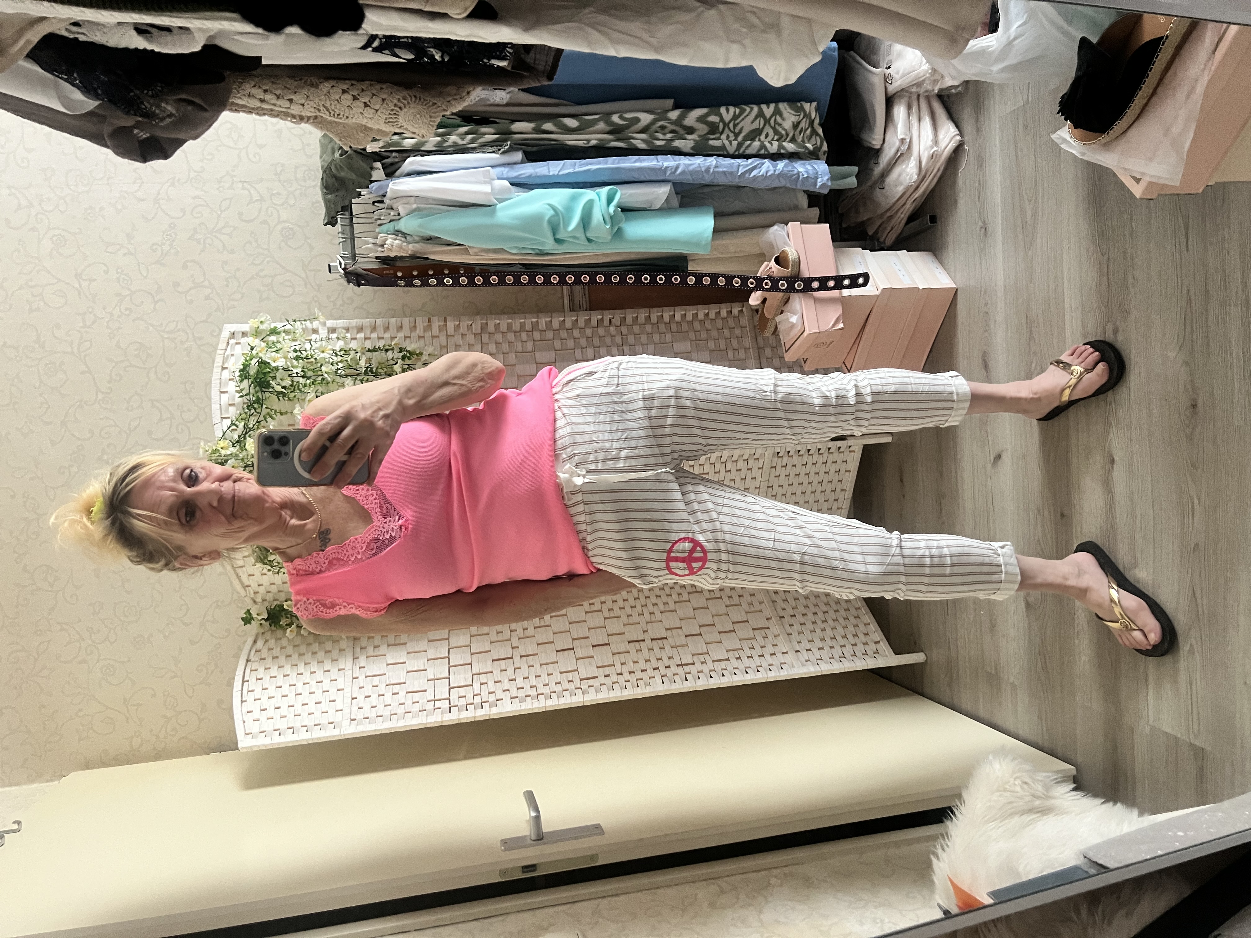 Comfi broek streep
