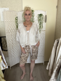 Bermuda met bloem print