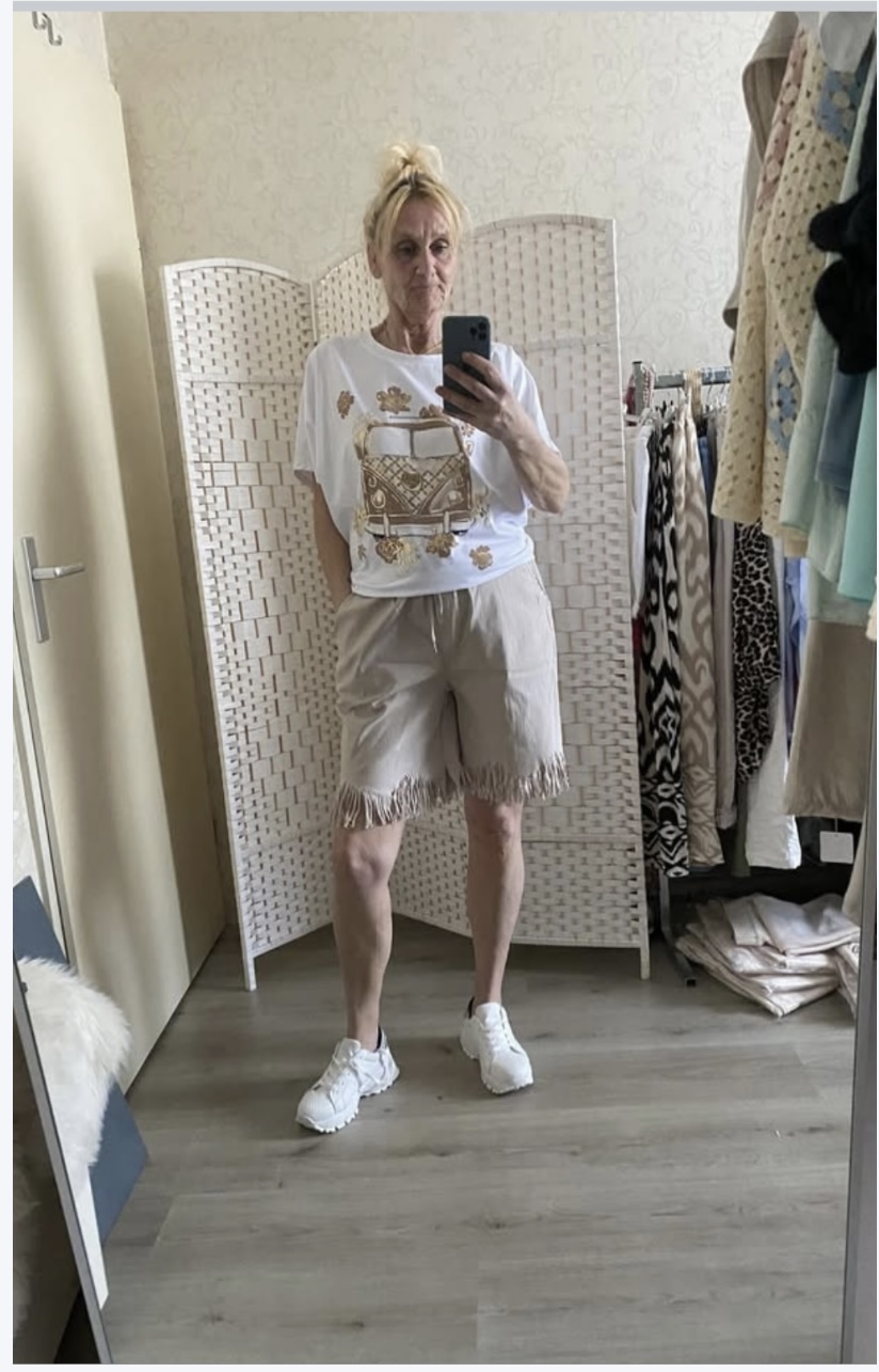 Korte broek franje