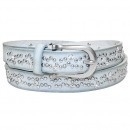Riem met strassteentjes en studs