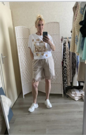 T-shirt met print