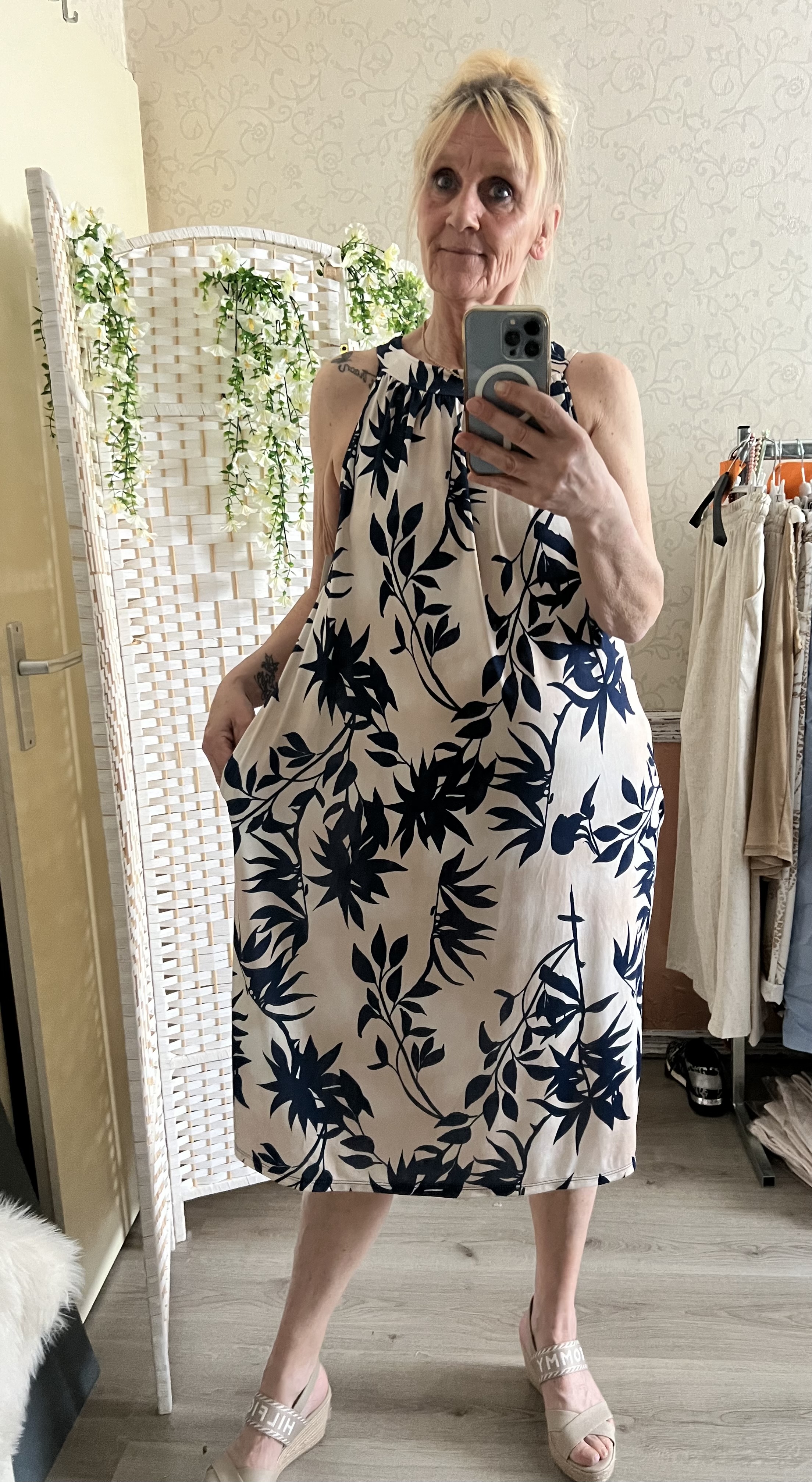 Halter jurk Sonia