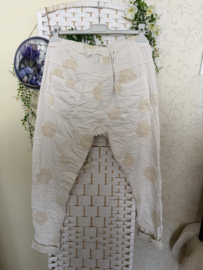 Comfi broek bloem