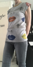 Setje antraciet jeans met T-shirt