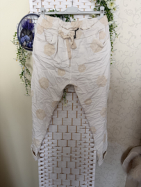 Comfi broek bloem