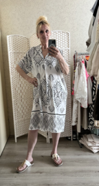 Jurk barok print
