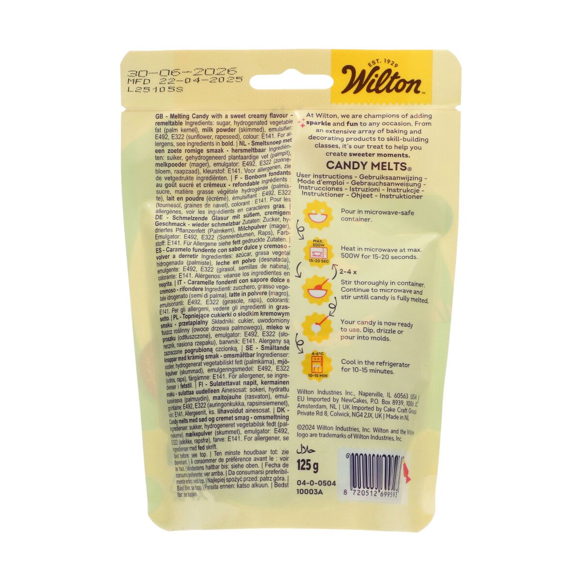 Wilton Candy Melts® 125g - Lichtblauw