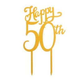 Cake Topper 50 Jaar