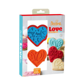 Koekjes Uitsteker Met Mal "Love"