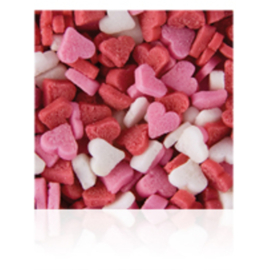 Mini Hartjes Suiker Confetti 100 Gram