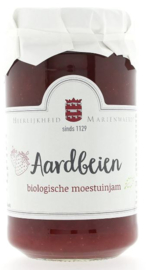 Natuurlijk Moestuinjam aardbeien  met 70% fruit 250 gram