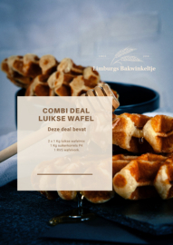 Combi deal: Luikse wafel