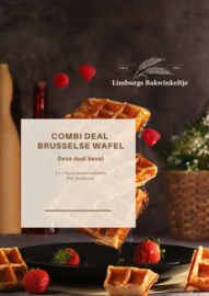 Combi deal: Brusselse wafel