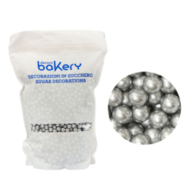 Suikerparels Maxi Zilver 100 Gram