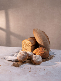 Oogstbroodmeel 2024 1 kg  - Voor een rijk en stevig brood met pure ingrediënten