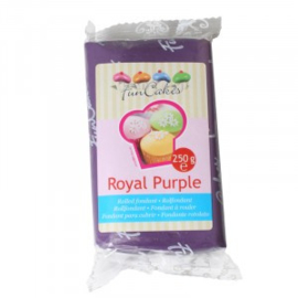 FUNCAKES ROLFONDANT ROYAL PURPLE 250 gram