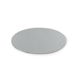 Cake Board Rond Zilver 20 cm