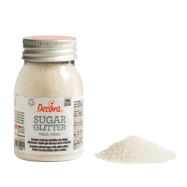 Glitter Suiker Wit 100 gram