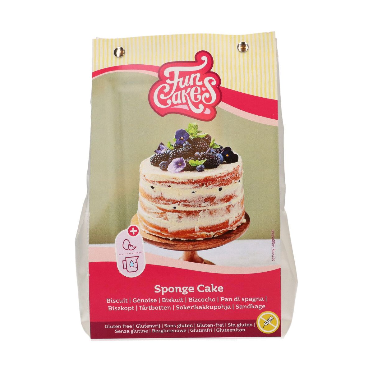 Mix voor Biscuit, Glutenvrij 500 g