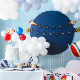 Cake Topper Ballon/Vliegtuig