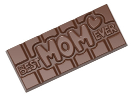 Chocoladevorm tablet "best mom ever"