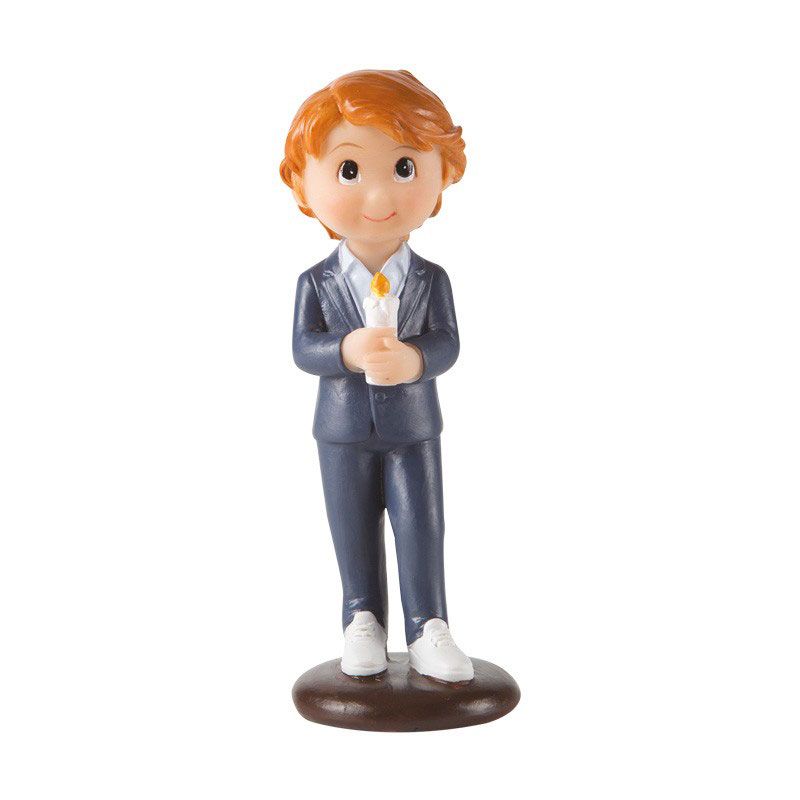 Jongen met Kaars 10cm