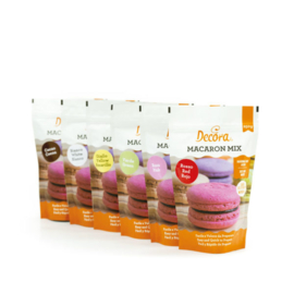 Macaron Mix Roze 250 Gram