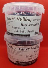 Taart en Vlaai Vulling Bosvruchten 500 gram