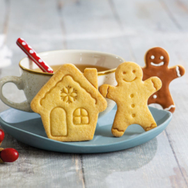Uitstekers Kerst Huisje & Gingerman