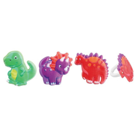 Dinosaurus ringen 12 stuks