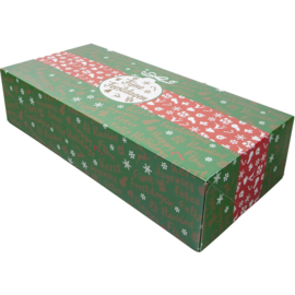 Stollen - Gebaksdoos  34x16x8 5 Stuks