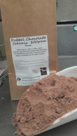 Dubbel Chocolade Cake-mix 800 gram