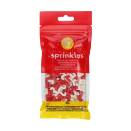 Wilton Candy Cane 3D Sprinkle Mix 56 g