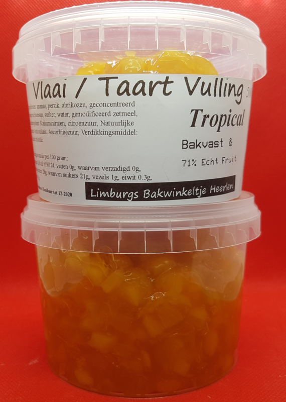Taart en Vlaai Vulling Tropical 750 gram