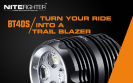 NITEFIGHTER BT40S MTB VERLICHTING VOOR NACHTRITTEN