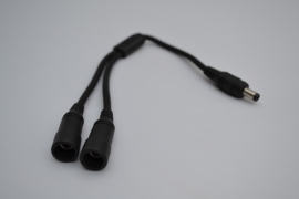 Y-kabel met ronde connectoren