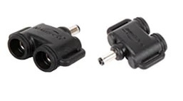 2 pin Y connector (ronde connectoren)