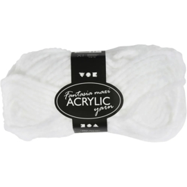 Fantasia acrylgaren white
