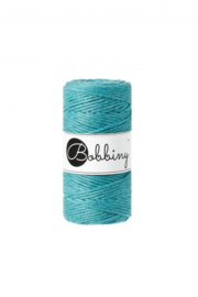 bobbiny macramé teal 3 mm