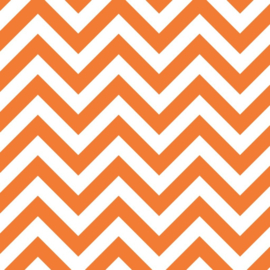 Camelot Fabrics Orange Chevron