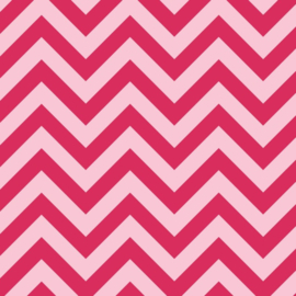 Camelot Fabrics Bubblegum Chevron