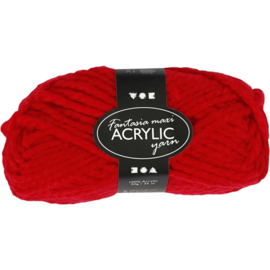 Fantasia acrylgaren red