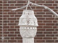 garden summer macramé lamp