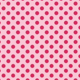 Camelot Fabrics Bubblegum Dots