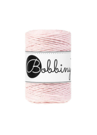 bobbiny macramé triple twist baby pink 3 mm