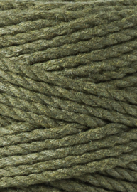 bobbiny macramé triple twist avocado 3 mm