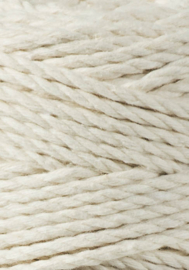 bobbiny macramé triple twist natural 3 mm