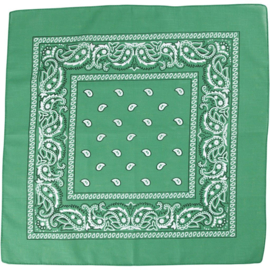 Bandana donkergroen